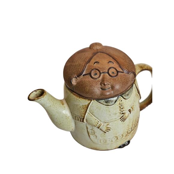 Stoneware Teapots Monclair of Latrobe Sr Citizens Grandparents Day Cottage - Picture 2 of 9